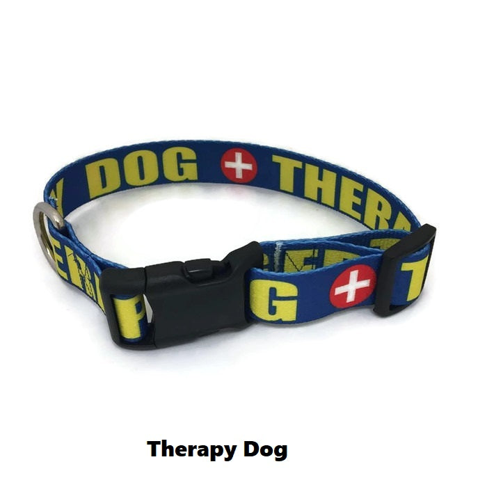 Halzband Dog Collar for Therapy Dogs