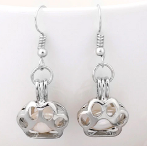 Paw Print Earrings