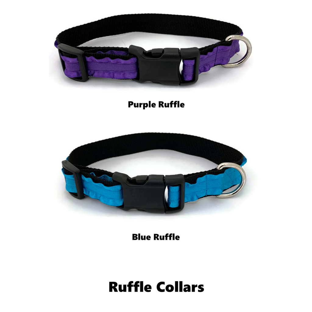Halzband Dog Collar with Ruffles